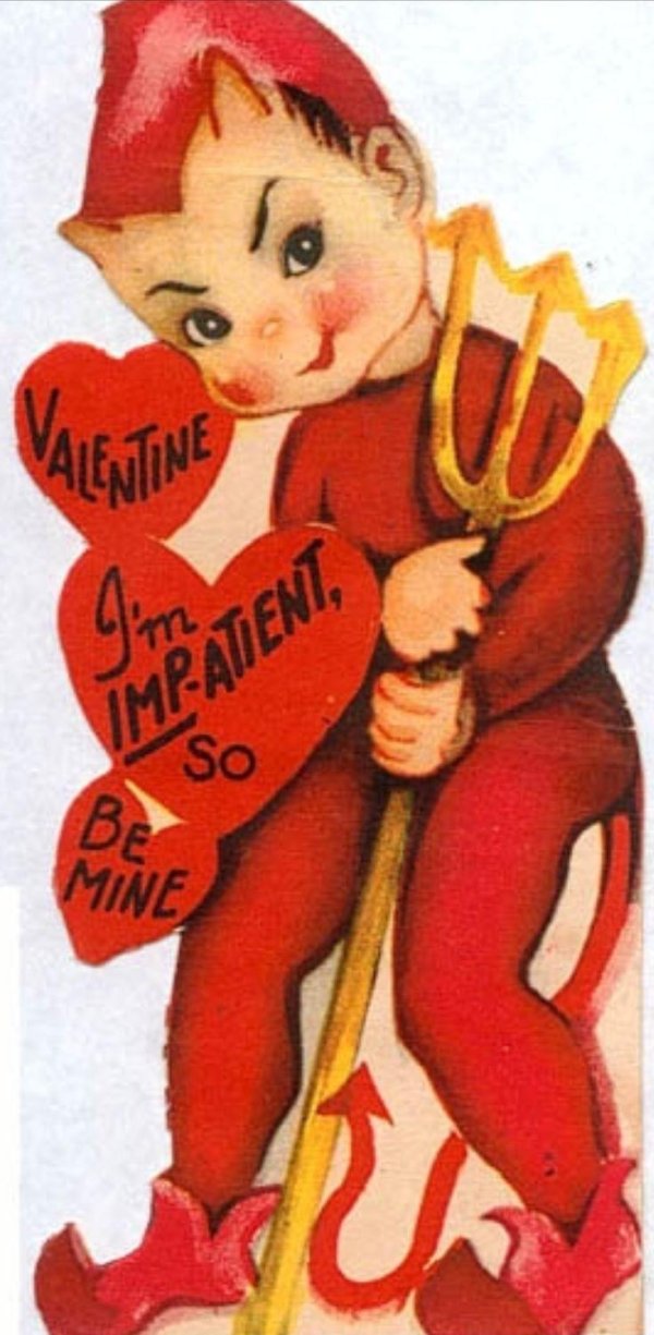 ретро валентинки