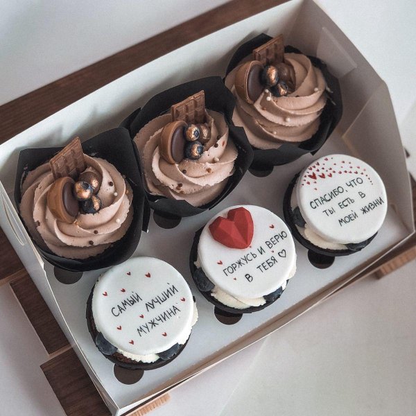 капкейки для мужа