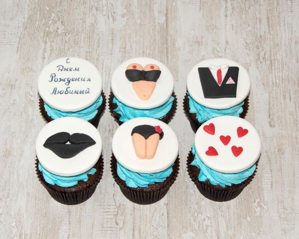капкейки любимому на день рождения