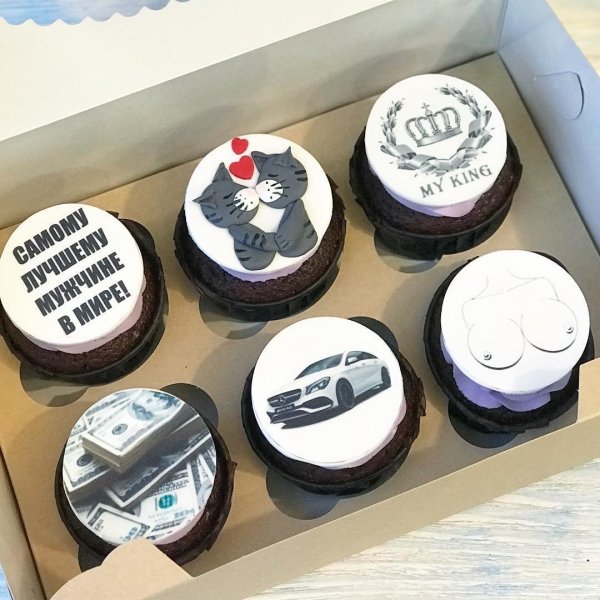 капкейки мужские