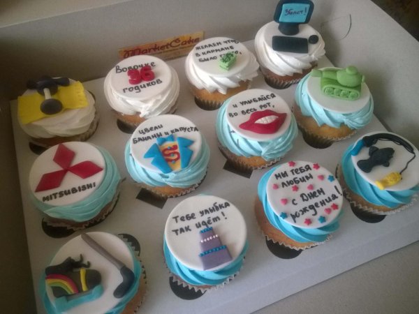 капкейки для папы