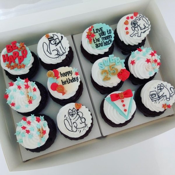 капкейки подруге