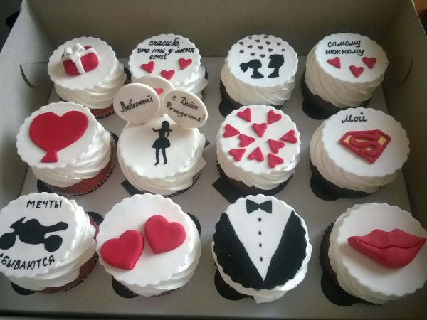 капкейки мужу