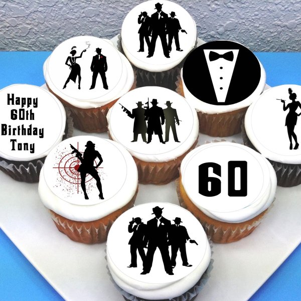 капкейки с надписью