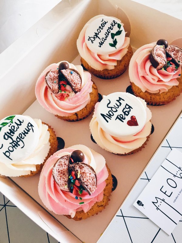 капкейки на день матери