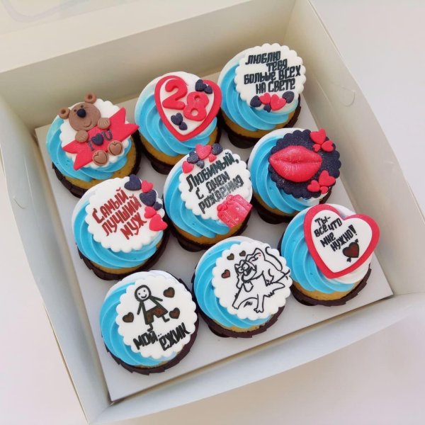 капкейки для подруги