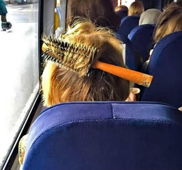 смешная стрижка женская