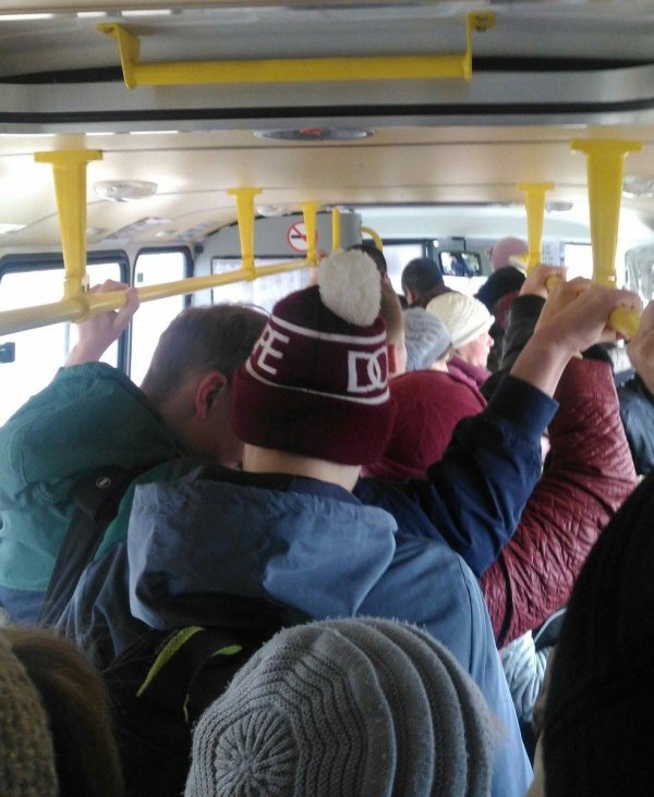 Утро в автобусе