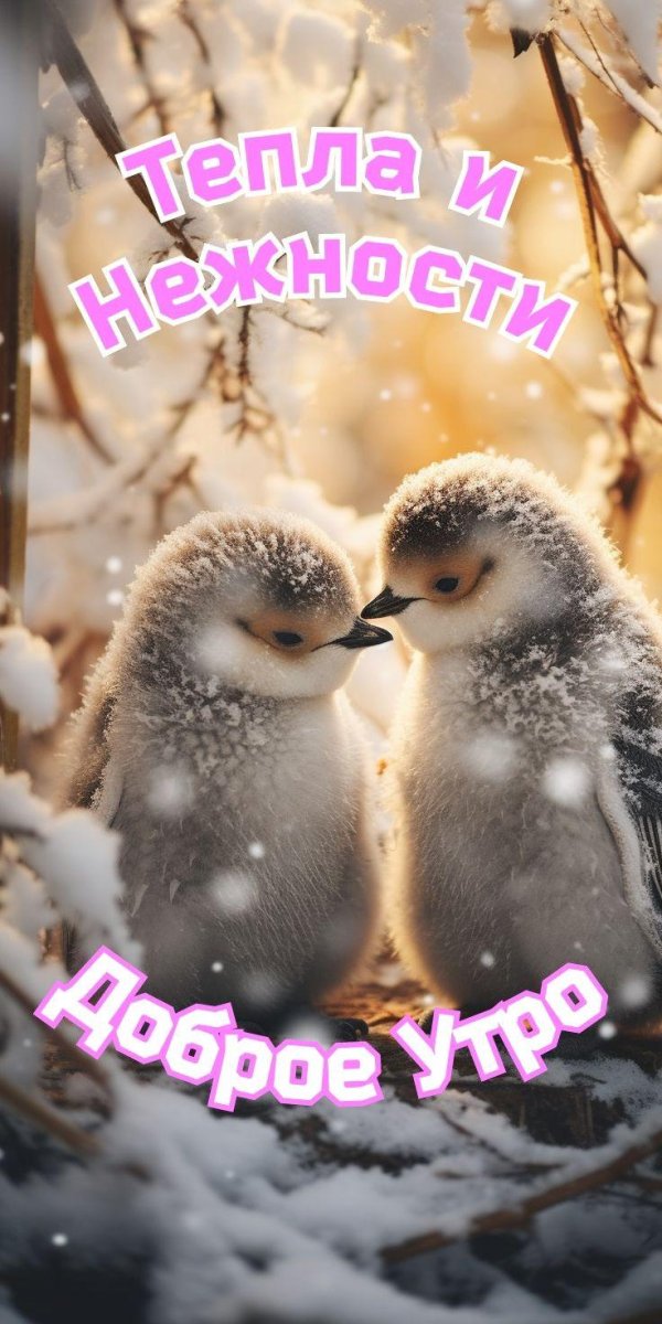 доброго утра зимнего