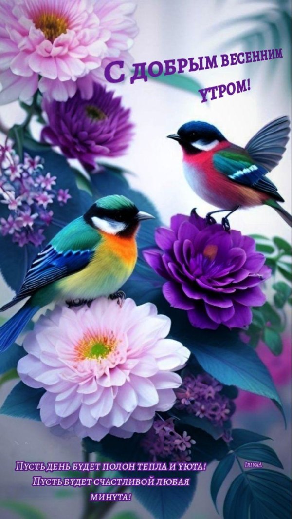 доброе утро птички