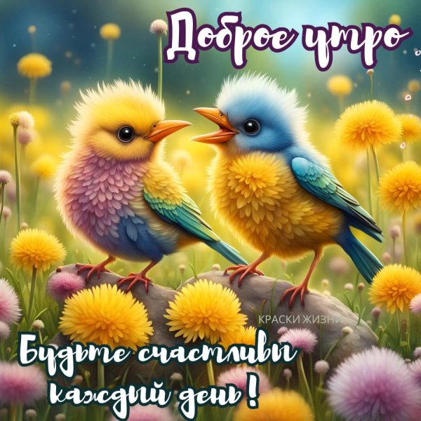 доброе утро краски жизни