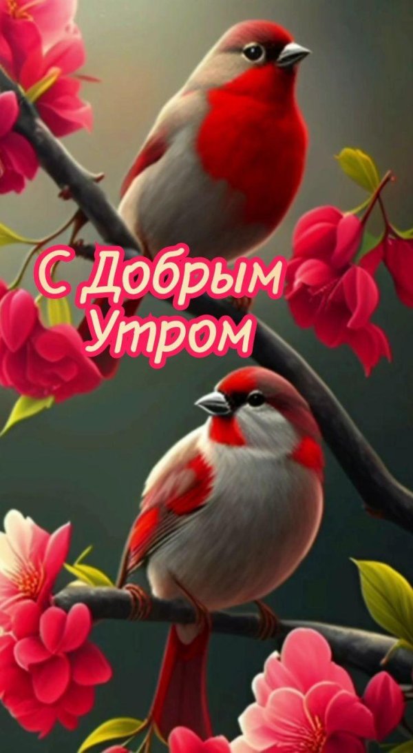 живопись птицы