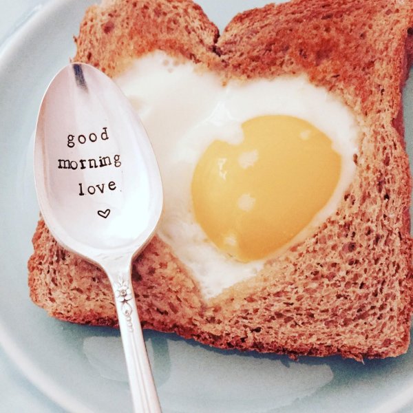 романтичный завтрак