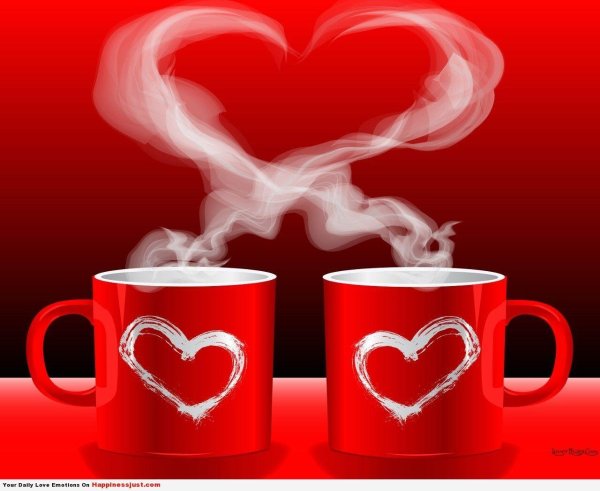 сердечки доброе утро