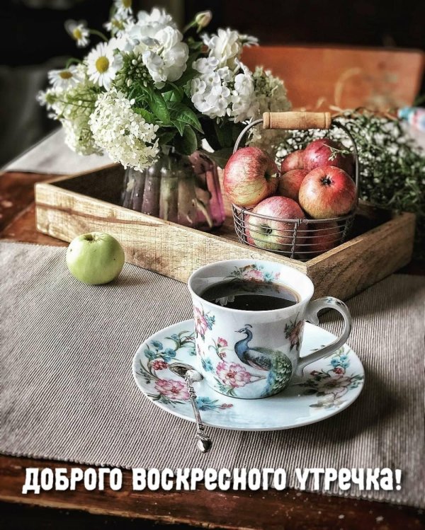 Доброе воскресное утро хорошего дня