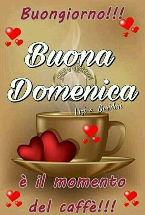 buongiorno buona domenica