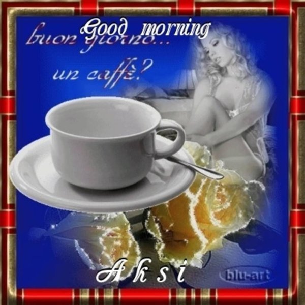 открытки с добрым утром на итальянском