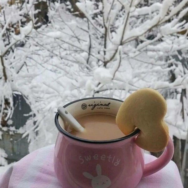 чай зимой