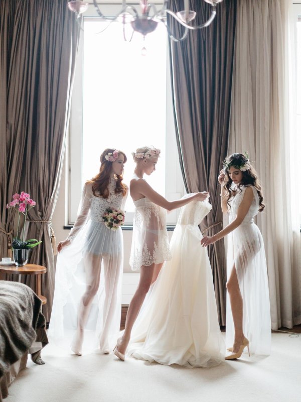 невесты свадебное платье