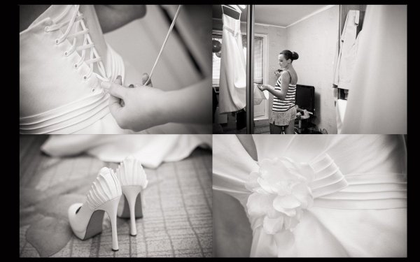 свадебная платье