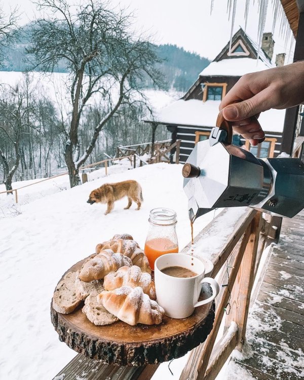 уютная зима