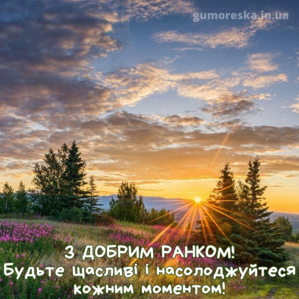 пейзаж рассвет