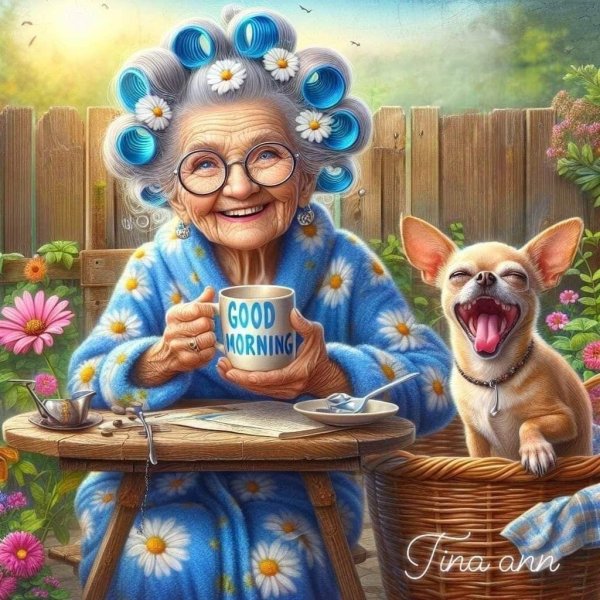 бабуля доброе утро