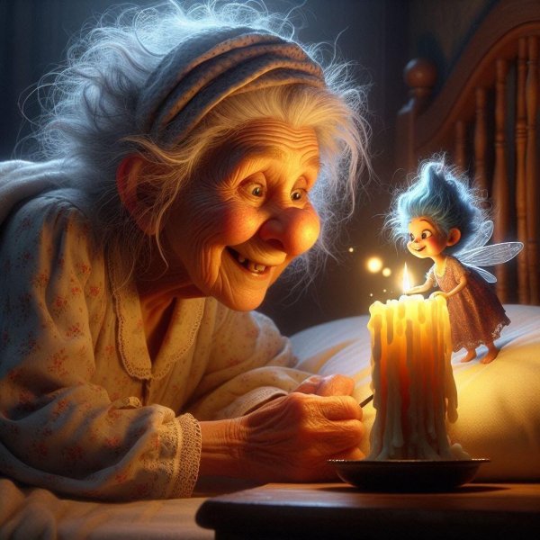 смешные старушки рисунки