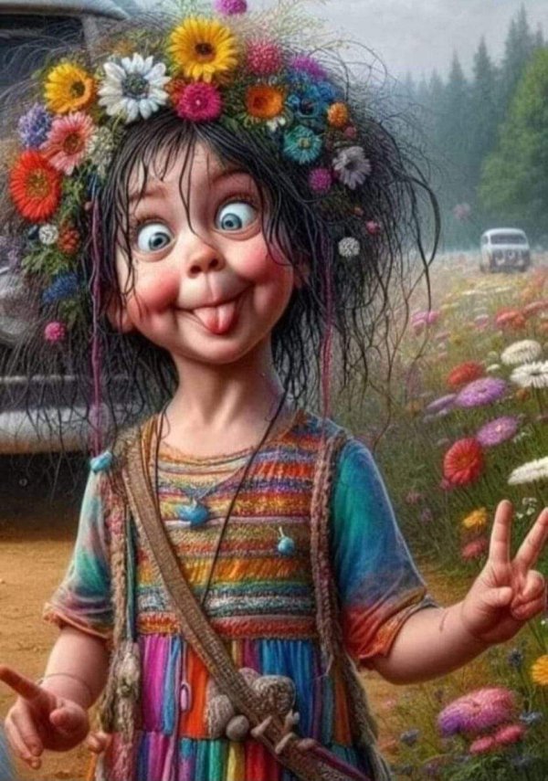 картины девушек