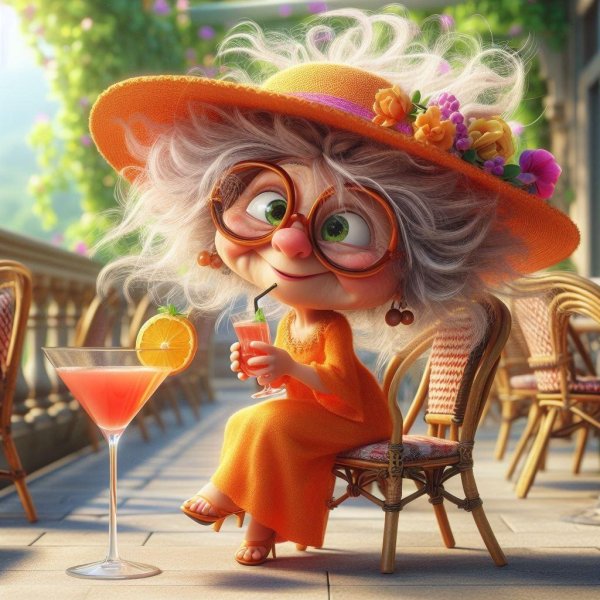 веселая открытка