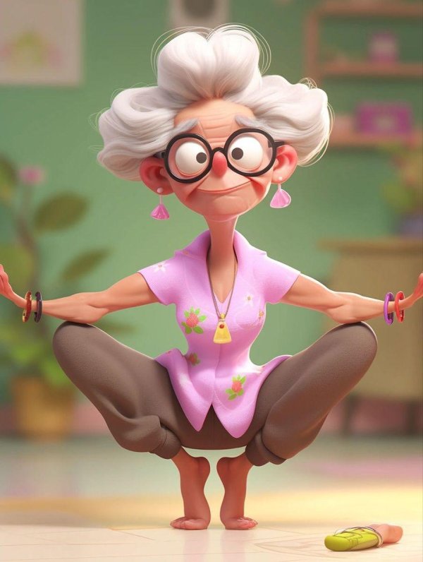 бабушка современная