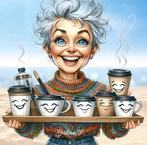 старушка веселушка