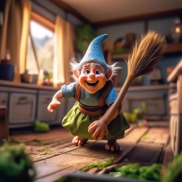 гном мультяшный