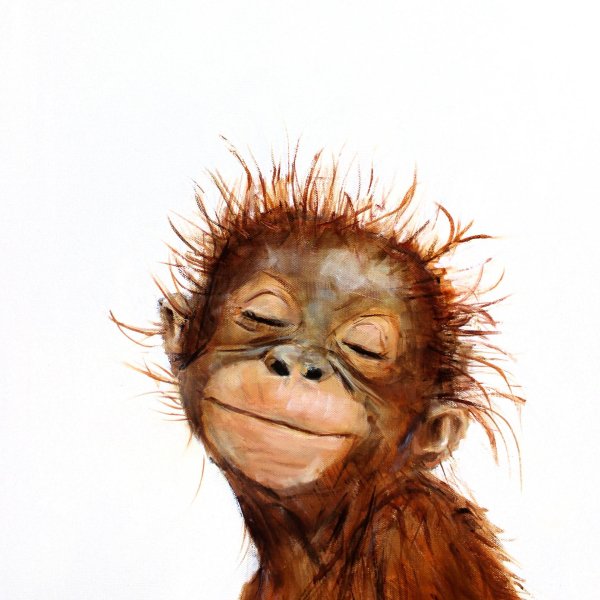 обезьянка арт