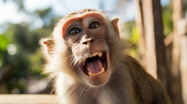 улыбка обезьяны