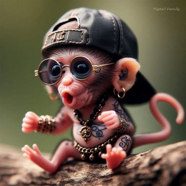 обезьяна милая