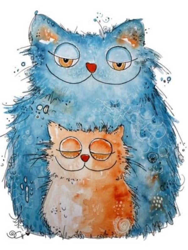 синие коты ирины зенюк