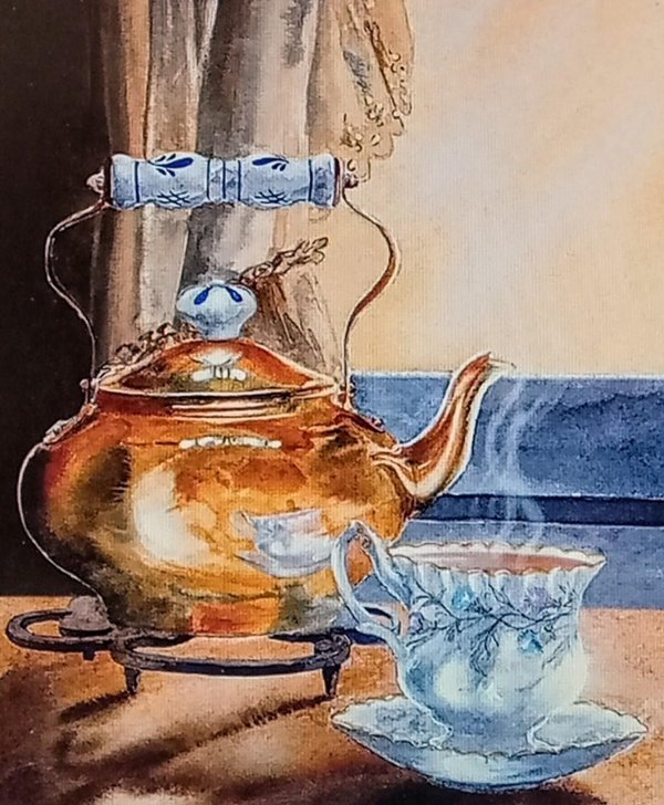 кира панина чай живопись