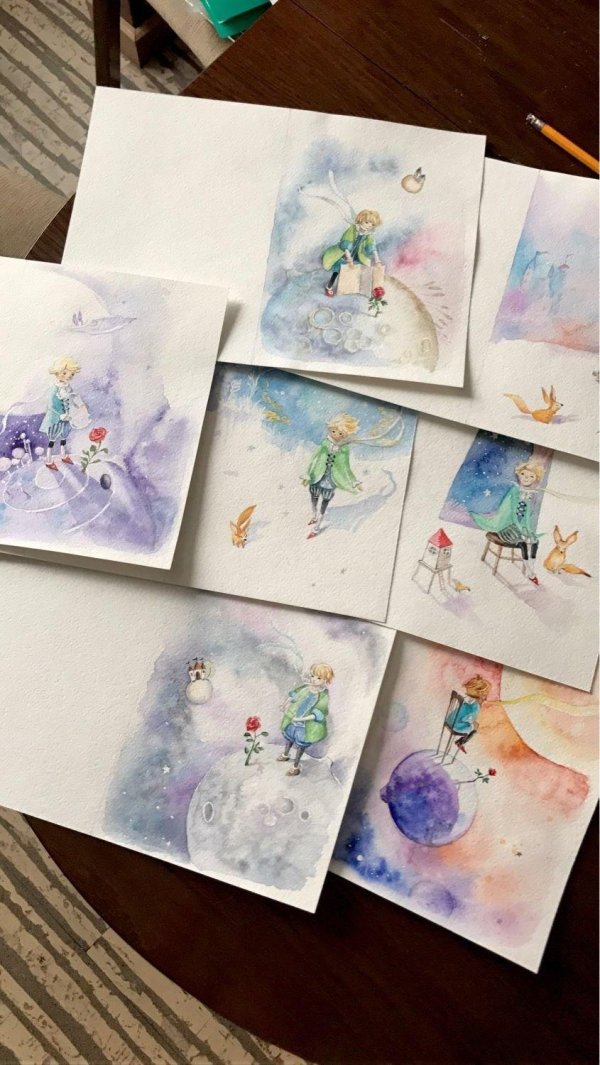 иллюстрации маленький принц