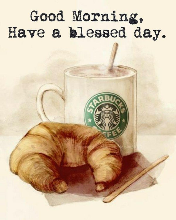 старбакс круассан