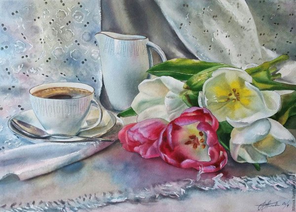 любовь титова художник акварелист натюрморт