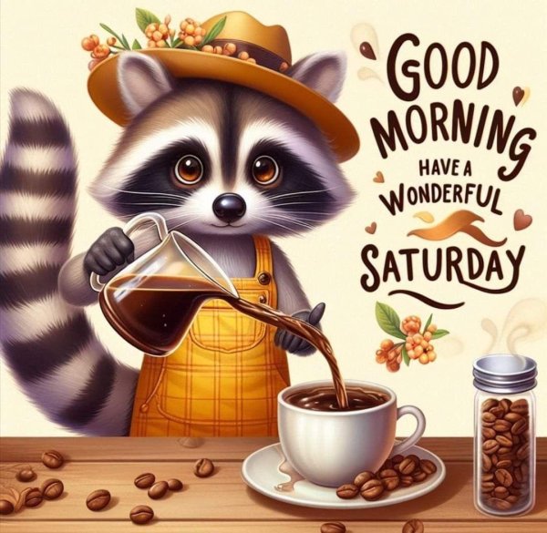 енот иллюстрация