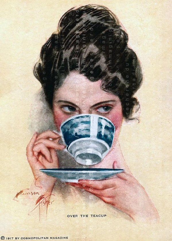 винтажные иллюстрации