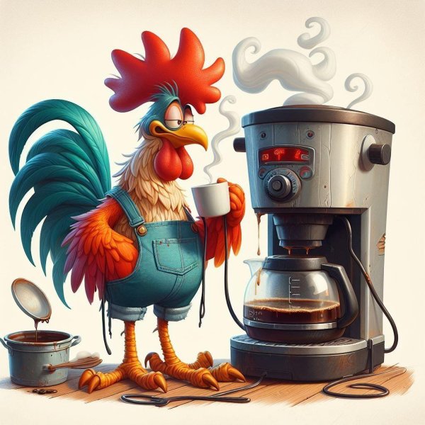 петух домашний