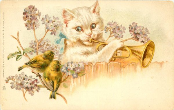 открытка винтажная