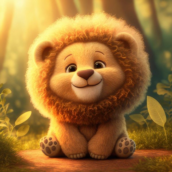 мультяшные львы