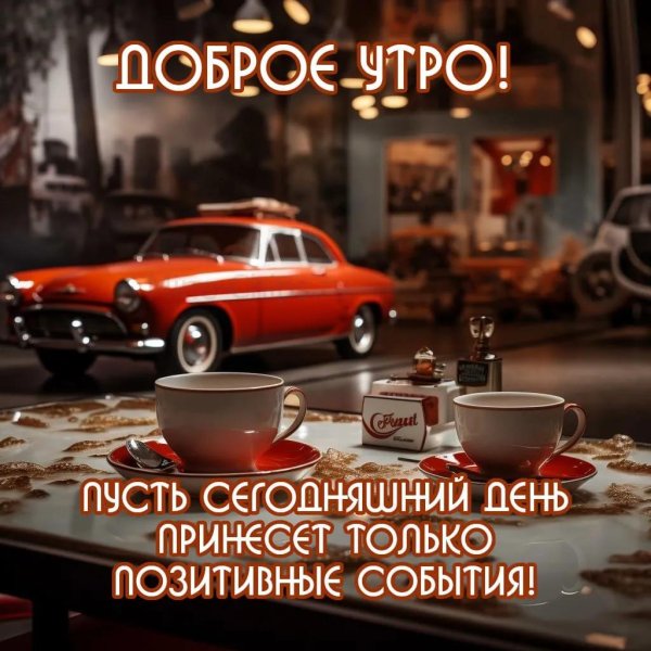 доброго утра открытка