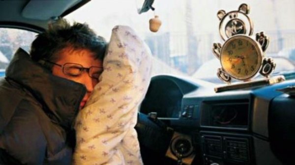 в автомобиле