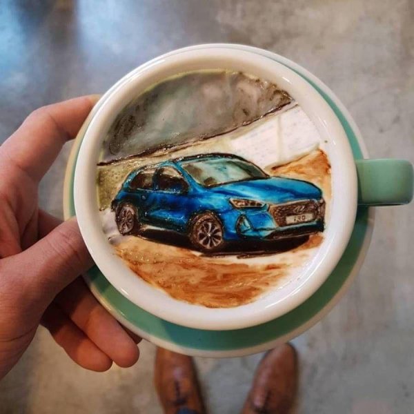 корейский бариста kangbin lee