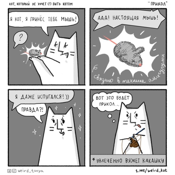 комикс про котиков